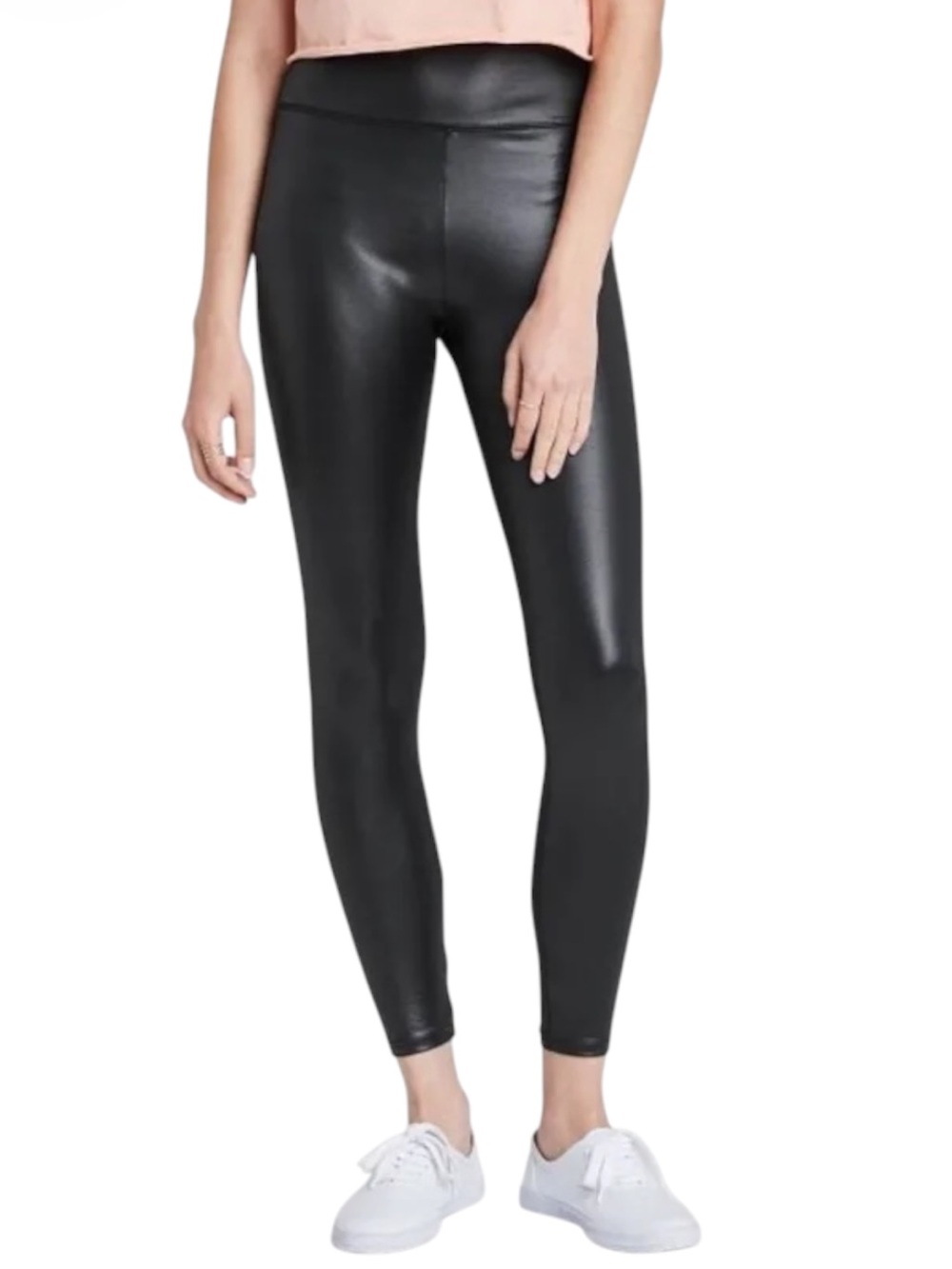 WILD FABLE Black High Rise Liquid Leggings